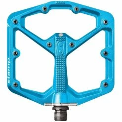CrankBrothers Stamp 7 Flatpedal Electric Blue Large