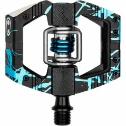 CrankBrothers Mallet Enduro LS Enduro Klickpedal, Splatter Limited Edition Black Blue