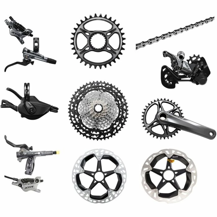 Shimano XTR Race Gruppe M9100 Inkl. Bremsen, 1x12 / 32 Zähne / 175mm / 10-51