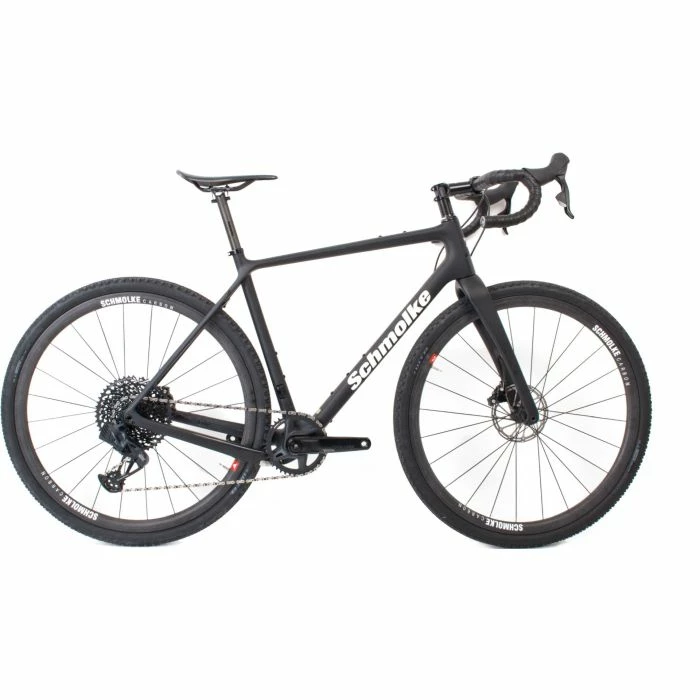 Schmolke Gravel Infinity, Schmolke TLO Laufradsatz, Sram Rival/ GX AXS Mullet Black L