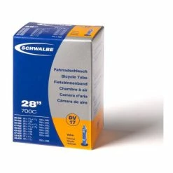 Schwalbe DV17 Schlauch 28" Blitzventil/ Dunlopventil Long, 40 Mm