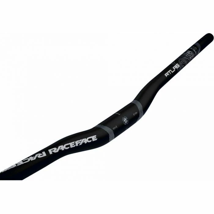 Race Face Atlas Lenker Schwarz 31,8mm Klemmung 0,5 Riser