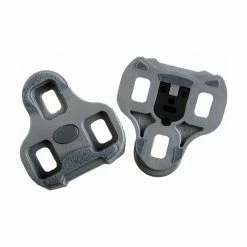 Look Keo Grip Pedalplatten Mit Gummipads Grau 4,5 Grad Auslösewinkel