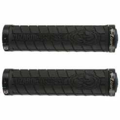 Lizard Skins Logo Lock On Griff Schwarz