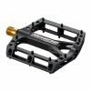 Reverse Black One Titanium Flatpedal Black Black Pins