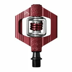 CrankBrothers Candy 3 Pedale Inkl. Premium Cleats, Dark Red