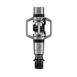 CrankBrothers Eggbeater 2 Pedale Inkl. Premium Cleats, Silver Black