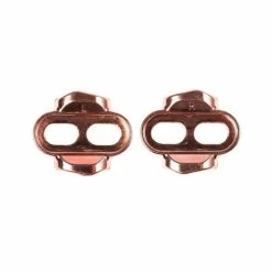 CrankBrothers Premium Standard Release Cleats Pedaleplatten Messing, Auslösewinkel 15 Grad - Spiel 6 Grad