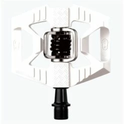 CrankBrothers Double Shot 1 Klick/Plattformpedal Limited Edition White Black