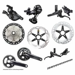 Shimano Deore XT Gruppe M8120, Inkl. Bremsen, 1x12 / 32 Zähne / 175mm / 10-51