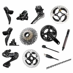 Shimano Dura Ace Di2 Gruppe R9270, Inkl. Bremsen, 2x12 / 52-36 / 172,5mm / 11-30