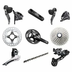 Shimano GRX Gruppe 810, Inkl. Bremsen, 2x11 / 48-31 / 172,5mm / 11-34