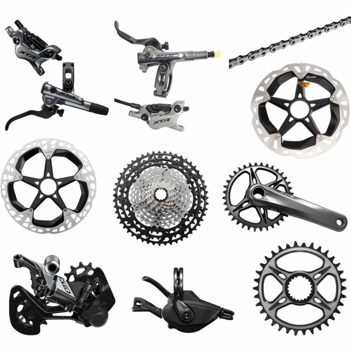 Shimano XTR Race Gruppe M9100 Inkl. Bremsen, 1x12 / 34 Zähne / 175mm / 10-51