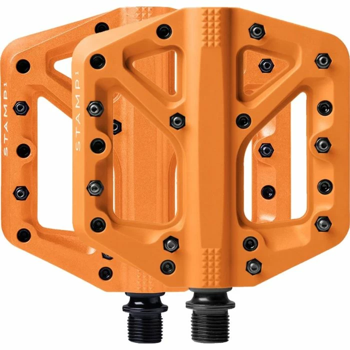 CrankBrothers Stamp 1 Flatpedal Splash Edition Orange