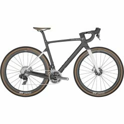 Scott Addict Gravel Tuned Raw Carbon Gloss White