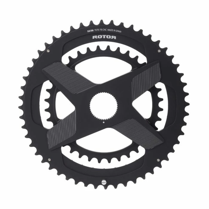 Rotor NoQ-Ring Directmount Kettenblatt Schwarz Rund